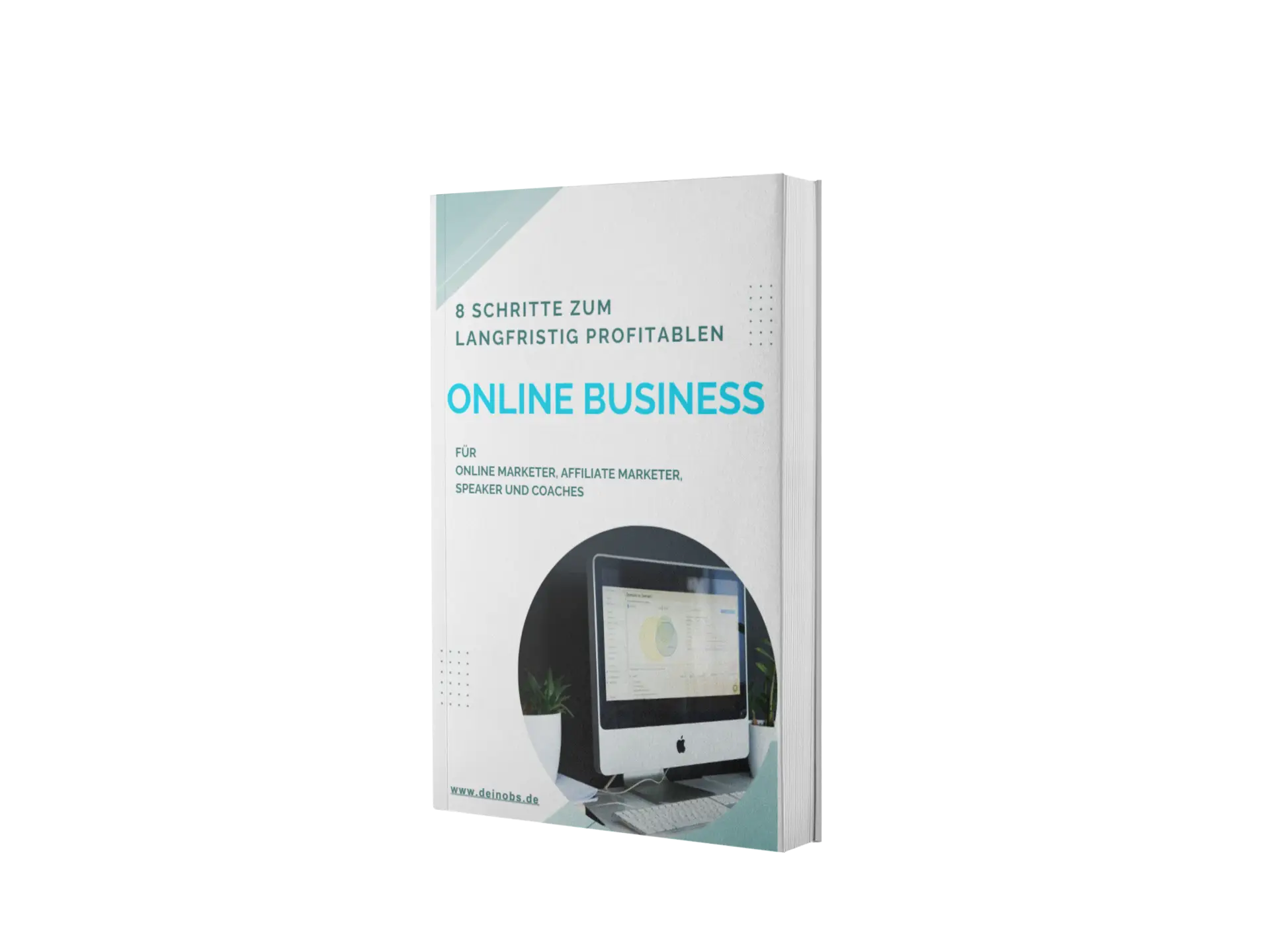 Ebook Cover 8 Schritte zum Online-Business starten